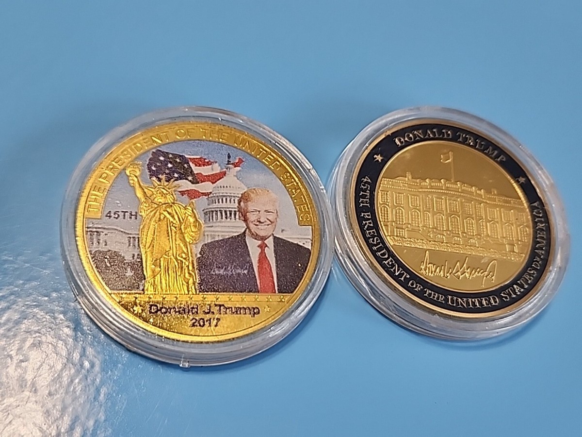 2017 45th President Donald Trump Presidential Seal Commemorative