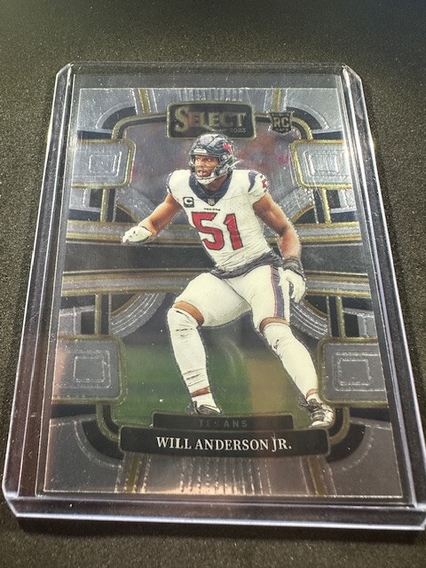 2023 Select Concourse Level Silver ~ Will Anderson #40 ~ RC Houston Texans