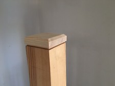 Staircase, Solid Pine Newel Cap, Fence Post, Decking, Stair Parts