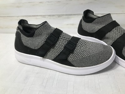 NEW! Nike Air Sock Racer Ultra Flyknit Grey Black 11 Men Shoe Running 898022-004