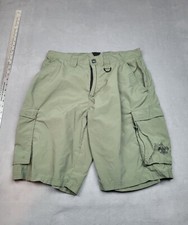 Boy Scouts Of America Shorts Mens Medium Green Cargo Centennial Uniform Hiking
