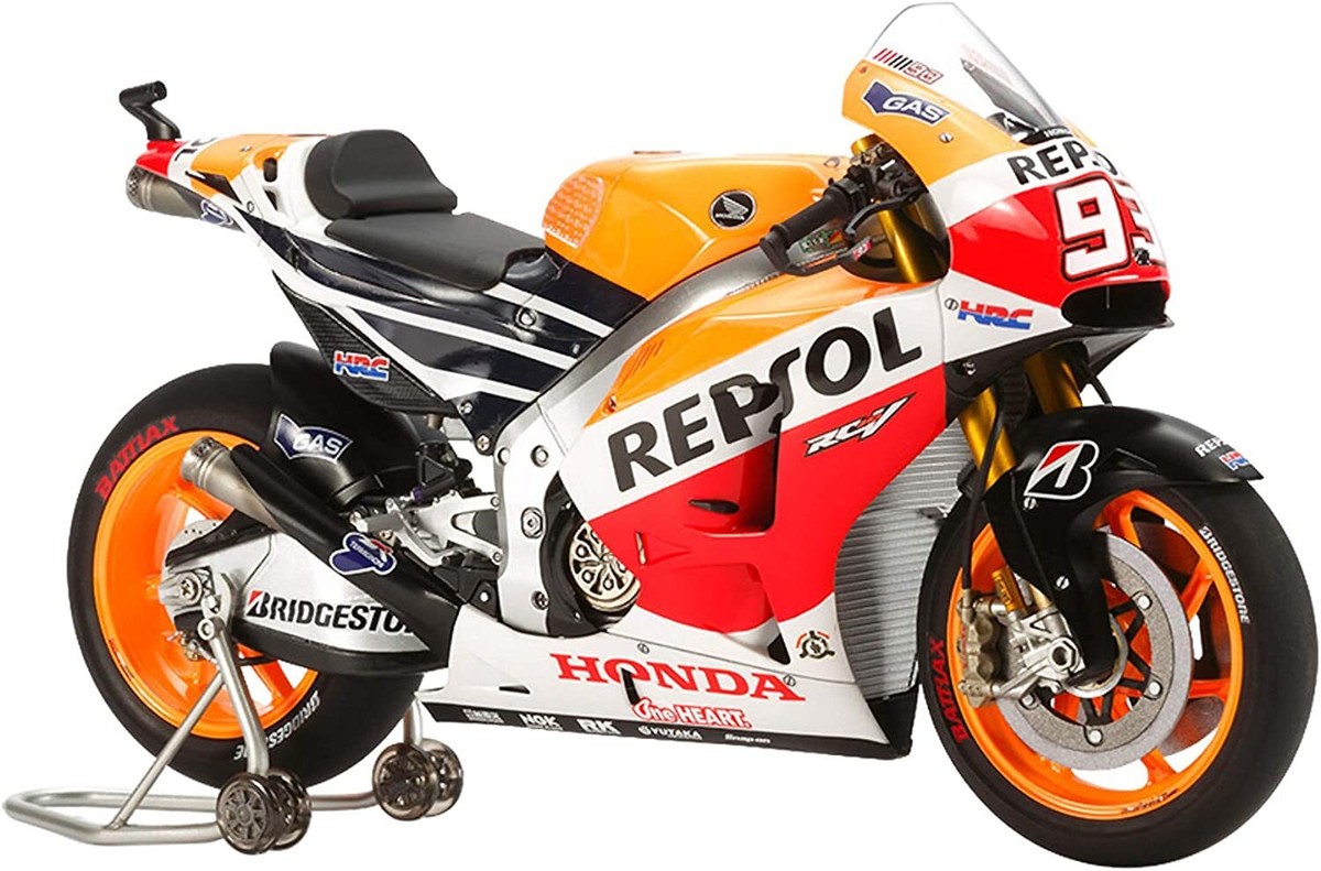 2本まとめ Tamiya 1/12 Motorcycle Series No.130 Repsol Honda RC213V '14