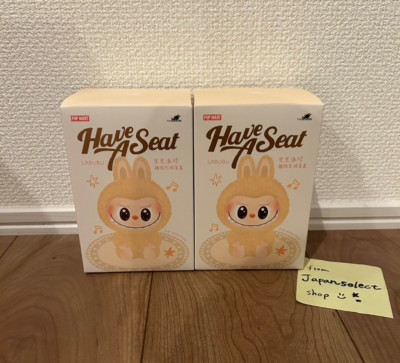 Pop Mart The Monsters Have a Seat Authentic Plush series Figure NEW 2pcs Box