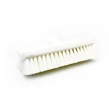 Bi-Level Floor Scrub Brush White (6 Pack)