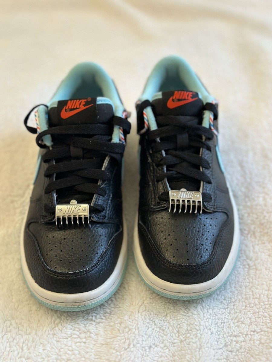 Nike Dunk Low Retro SE 'Barber Shop' black Men's US 4.5Y | eBay