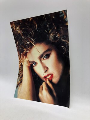NOS 80s Madonna Promo Photo Card Poster 9.5