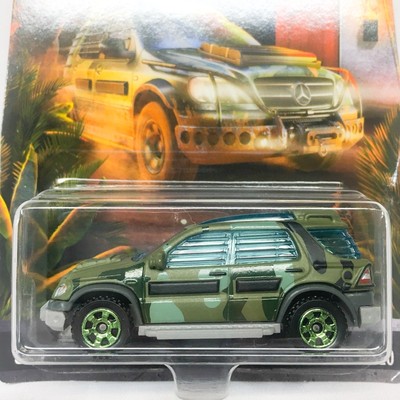 matchbox jurassic world mercedes
