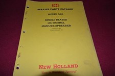 New Holland 325 Manure Spreader Dealer's Parts Book Manual GDOH