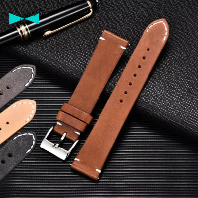 Cinturino Orologio In Canvas Marrone MM. 20. Novità - Foto 1