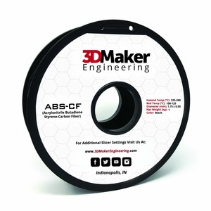 Carbon Fiber-ABS Pro Series 3D Printer Filament - 3DMaker ...