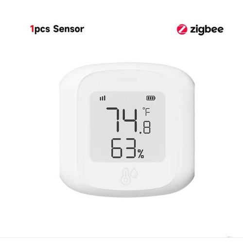 Tuya Smart Wifi/Zigbee LCD Temperature And Humidity Sensor Wireless Detector - Picture 16 of 16