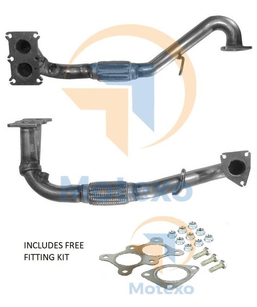 BM70442 BM Catalysts Abgasanlage Anschlussrohr Vorne 1.6I 16V 3/02-12/09 Silber-image