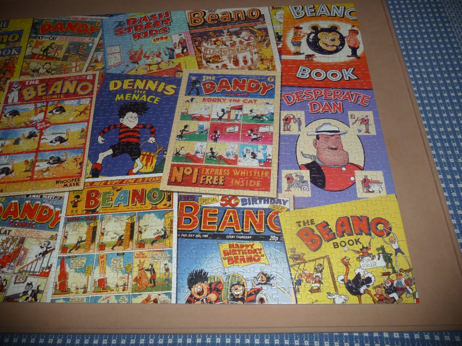 Gibsons Beano and Dandy The Golden Years 1000 Piece Jigsaw Puzzle