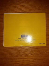 Skate Or Die 2 NES Nintendo Instruction Booklet Manual Only 