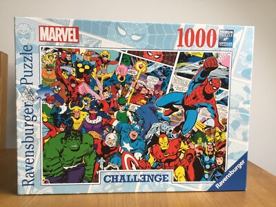 Ravensburger Disney Marvel Challenge Offizielles Puzzle 1000 Teile