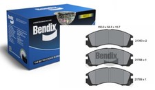 BENDIX Bremsbeläge Vorne für MITSUBISHI GALANT V VI L LANCER V VI VIII
