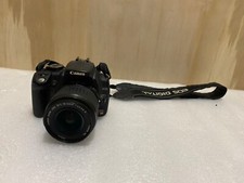 Canon XT With 18-55mm Lens Silver no charger untested for parts or repair as is