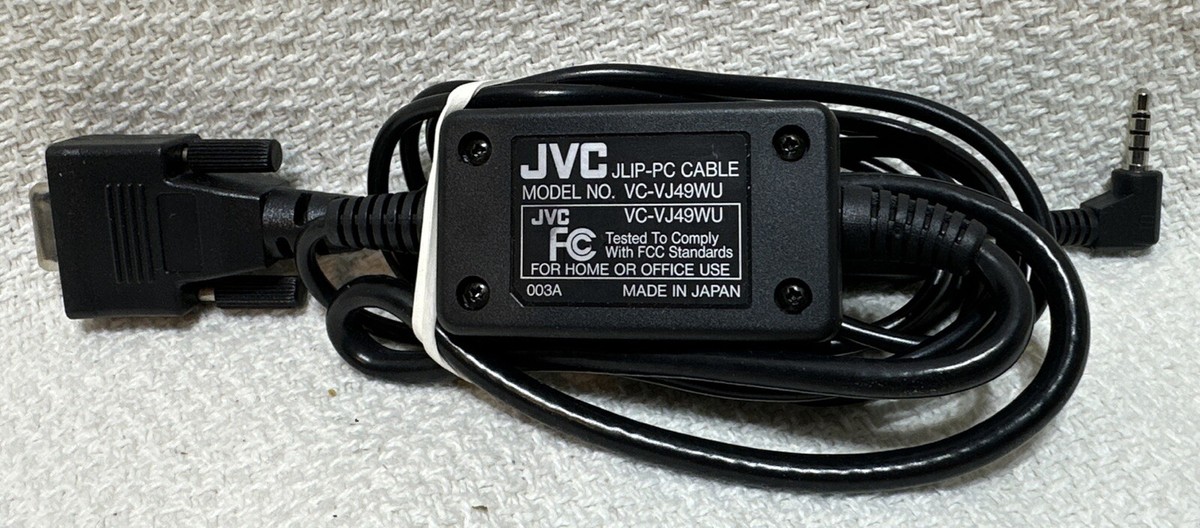 JVC JLIP-PC Cable (VC-VJ49WU) for GR-DVL9000 MiniDV Camcorder((D-2 JVC JLIP-PC Cable (VC-VJ49WU) for GR-DVL9000 MiniDV Camcorder((D-2