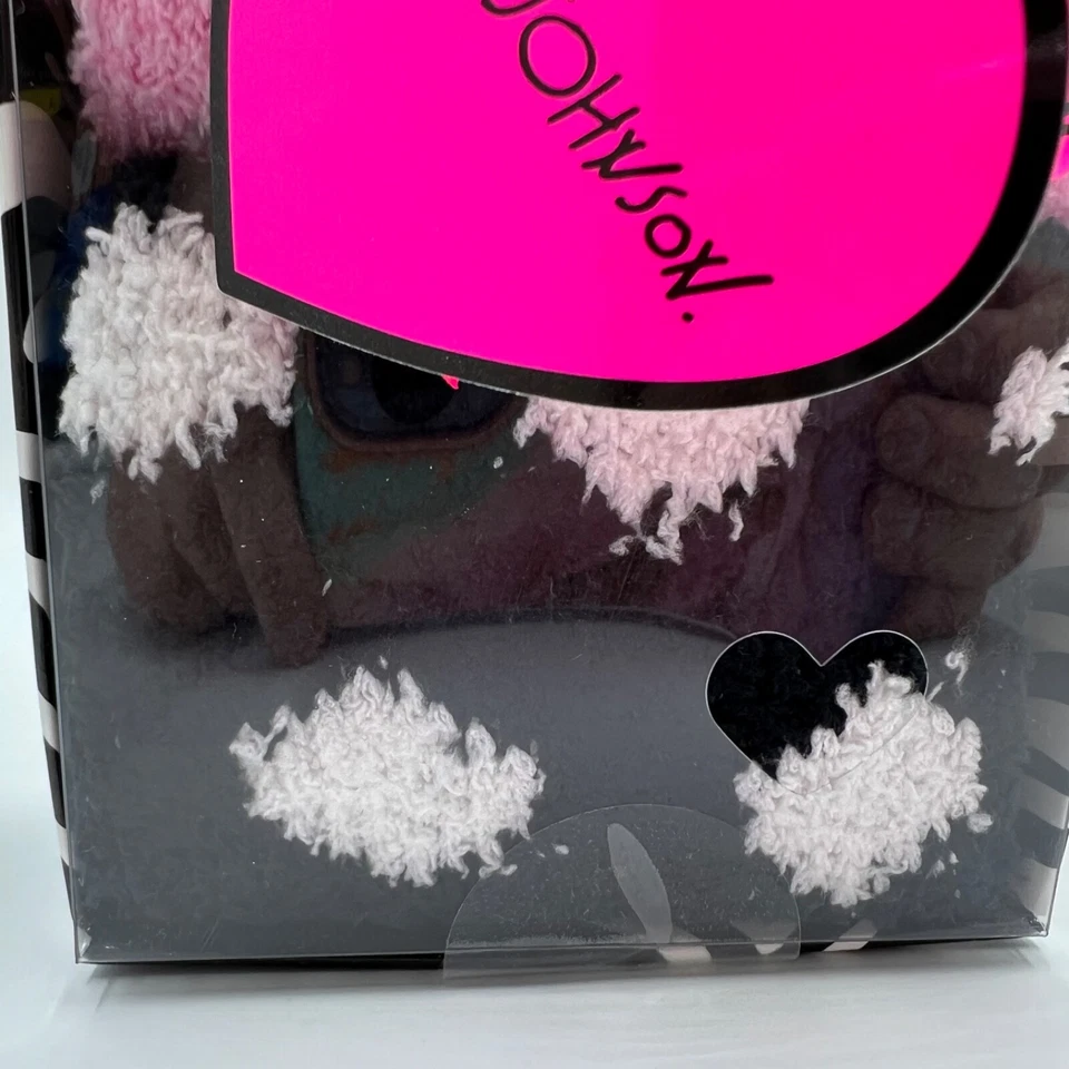 Paquete de 3 calcetines de felpa Betsey Johnson en caja listos para regalo cebra lunares lisos Foto 4 de 4