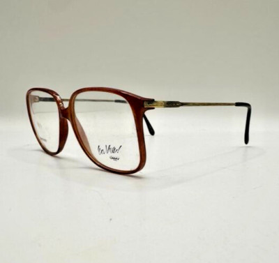 Lamy En View Fiberglass Eyeglasses Frames Col Z 815 Red / Bronze 53-14-140