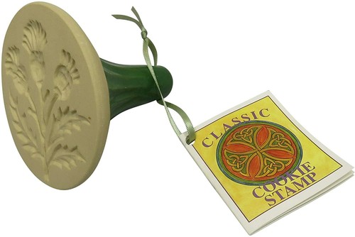 Keltische Distel Keksstempel Form Handarbeit Steinzeug Keramik Keksstempel - Bild 3 von 3