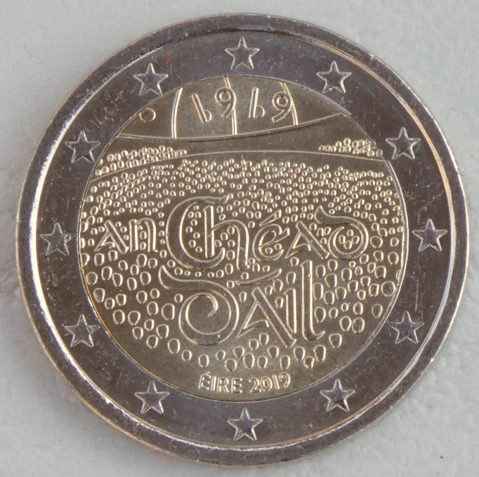 2 Euro Monnaie commémorative Irland 2019 100 Ans Dail Eireann splendide Bi-Métal