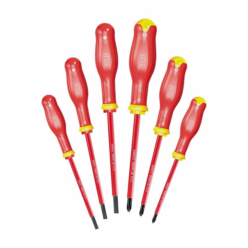 USAG U00910103 Serie 6 Giraviti Isolati 1000V Professionali VDE