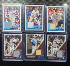 2026 Topps Baseball Series 1 Major League Material RELIC Lot (6) cards Cubs