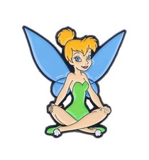 TINKERBELL ENAMEL PIN METAL BADGE  x 1 - 34mm x 32mm New on Card/in Pack