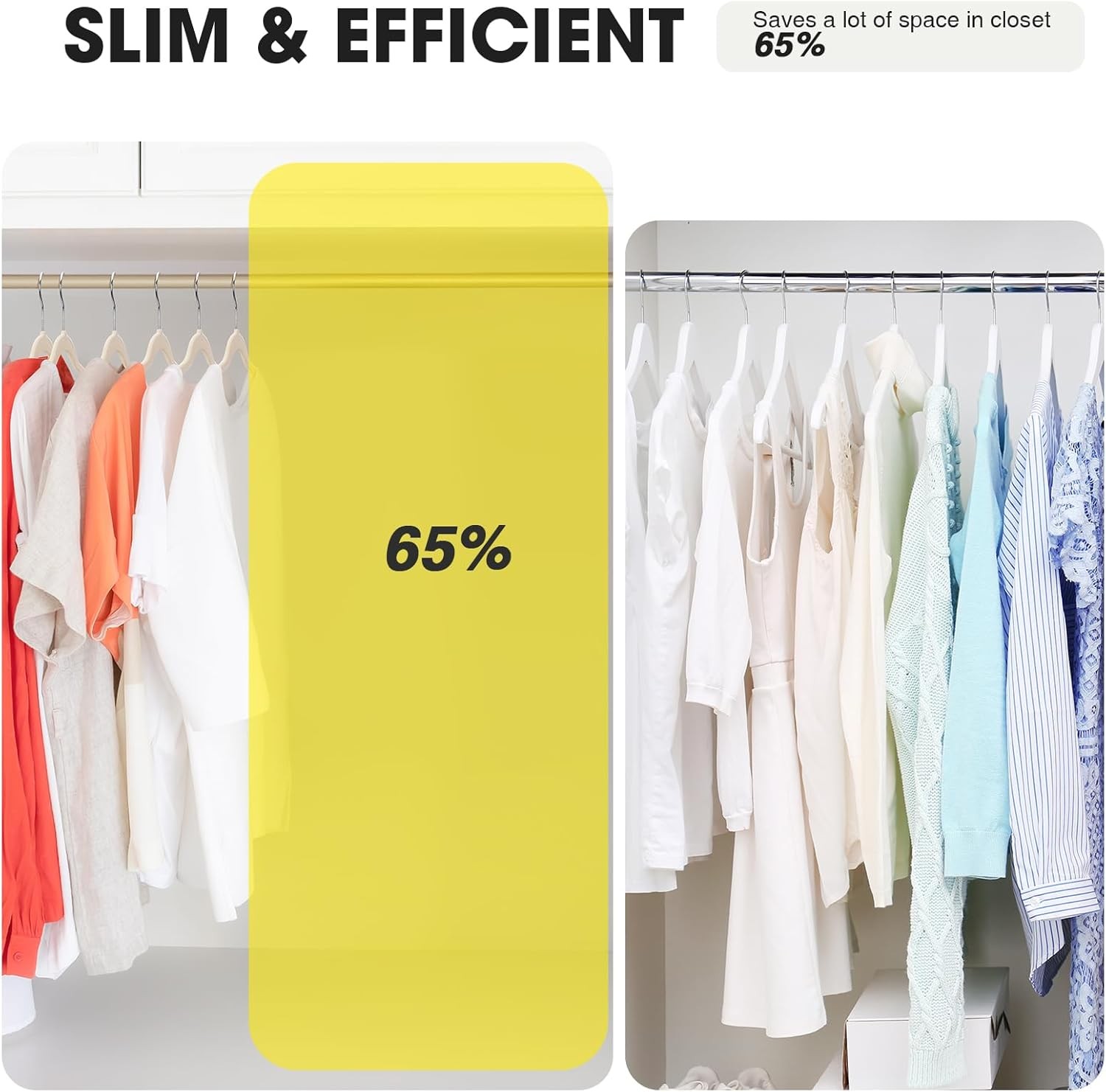 24-piece beige velvet hanger set with adjustable clips, for adults only