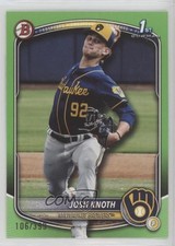 2025 Bowman Prospects Neon Green 106/399 Josh Knoth #BP-136 0zu6