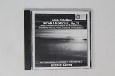 Jean Sibelius Scaramouche Op.71 CD Gothenburg Symphony Neeme Järvi