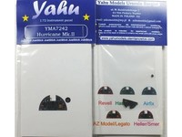 Yahu YMA7242 Hawker Hurricane Mk.Ii 1/72 Instrument Panel