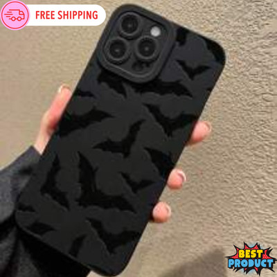 Phone Case For Apple Shockproof iPhone Black Cover Upgraded Camera Protection