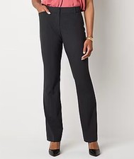 Liz Claiborne Size 6 Gray, Audra Tailored Womens Straight Mid Rise Trouser