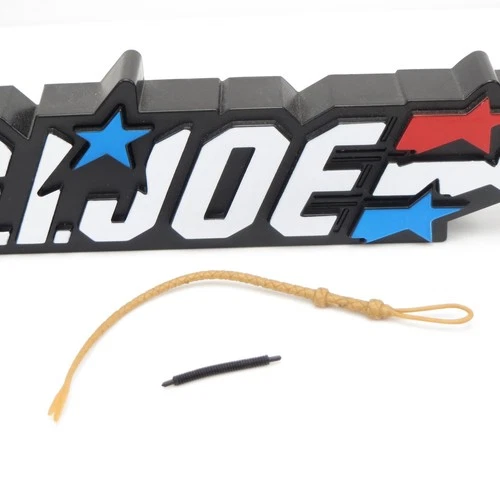 Croc Master Vintage 1987 GI Joe ARAH Figure Accessories Lot MINT