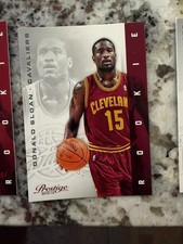 2012-13 NBA PANINI PRESTIGE ROOKIE CARD CLEVELAND CAVALIERS DONALD SLOAN #173. rookie card picture