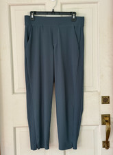 Athleta Brooklyn Mid Rise Ankle Pant Eden Size 8 Petite Travel Wrinkle Free