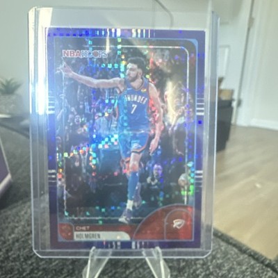 Topps NBA Hoops 2024-25 Chet Holmgren Thunder #61 Parallel 12/99