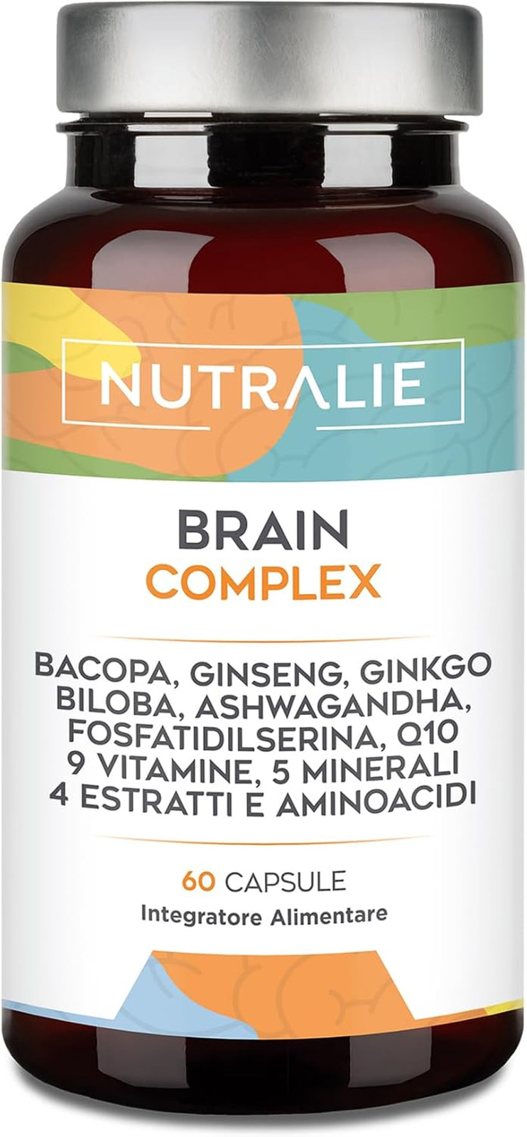 Nootropico Brain Complex - Integratore Memoria e Concentrazione Naturale