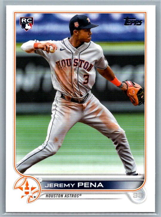 2022 Topps Update #US253 Jeremy Pena
