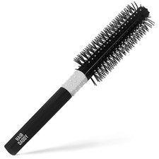 Quiff Roller Brush - Round Hair Brush for Short Hair Men and Women Volumizes ...