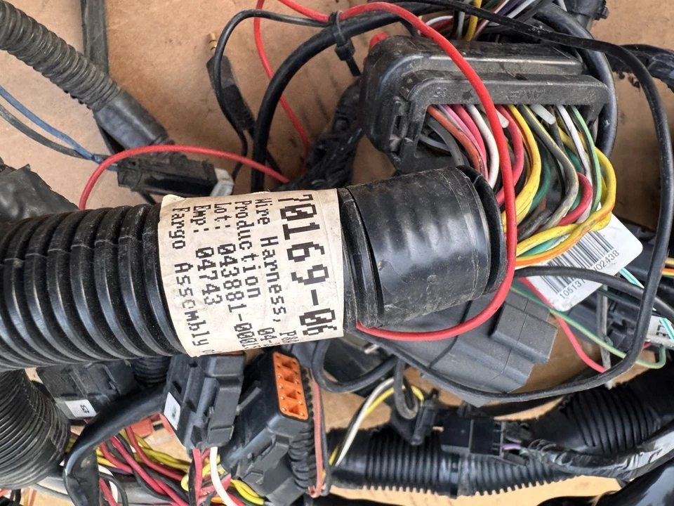 Harley-Davidson Street Glide 2006 06-13 FLHXI faro delantero cableado sub arnés Foto 2 de 4