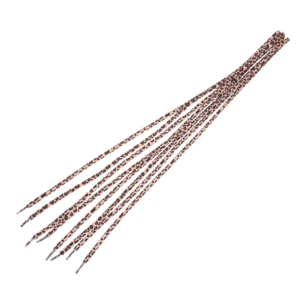 APL 2 paia sneakers e lacci stampa animalier per lacci elastici tema zoo