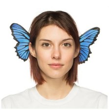 Blue Butterfly Headband - Supersoft - Costume Accessory - One Size