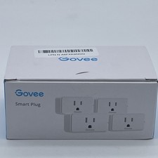 Govee Smart Plug 15A - WiFi Bluetooth Outlet H5080 4-pack