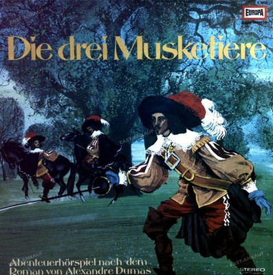 Alexandre Dumas - Die Drei Musketiere LP (VG) .