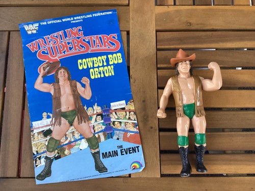 WWF WRESTLING SUPERSTARS COWBOY BOB ORTON LJN 1987...