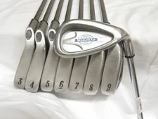 Used Callaway Steelhead X-14 Iron Set 3-PW Callaway Uniflex Steel Shafts