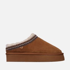 Lamo Womens Jane Platform Clogs (Chestnut) 8 ...